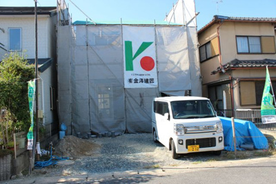 【外観】 | 大津市本堅田６丁目32-11　新築戸建 | 2017年10月撮影、外観