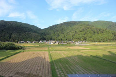 【展望】 | 高島市マキノ町寺久保　ペンション | 二階からの眺望