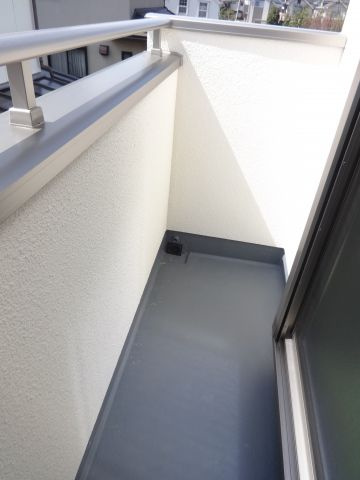 テラスたかの台のバルコニー