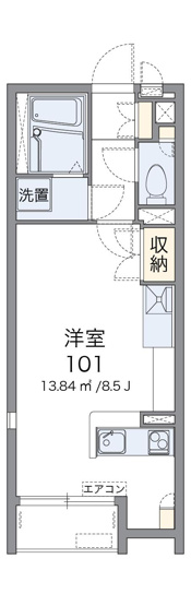 【間取り】 | レオネクストパーチェ