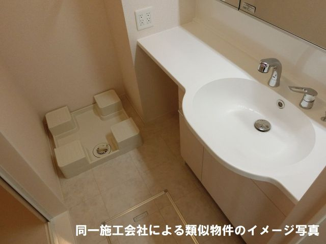 グレイスコート藤の独立洗面台|グレイスコート藤　独立洗面台・脱衣所