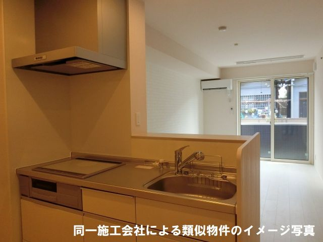 グレイスコート藤のキッチン|グレイスコート藤　カウンターキッチン