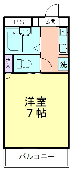 メゾン・シャオリンの間取り