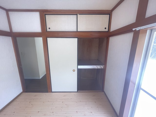 南横川平屋戸建ての収納