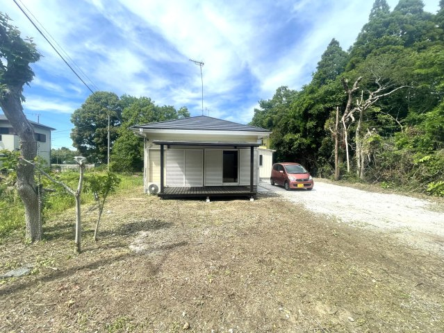南横川平屋戸建ての庭