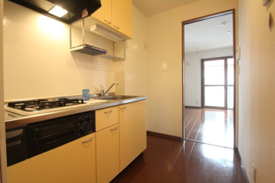 【キッチン】 | コモンズヴィラ | ２口コンロ付き