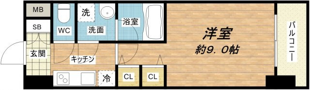 【間取り】 | スプランディッド淀屋橋DUE | スプランディッド淀屋橋DUE
