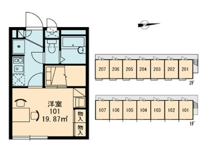 【区画図】 | 東尾久