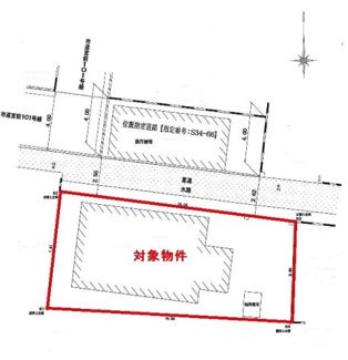 【土地図】 | 売地　三杉町