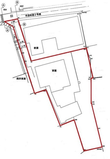 【土地図】 | 売地　衣山3丁目