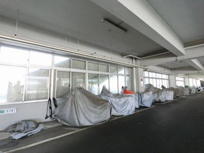 【その他共用部分】 | サンスクエア川崎４号棟 | バイク置場