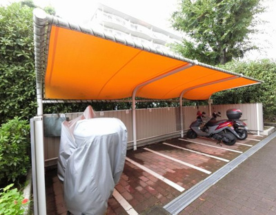 【その他共用部分】 | 菊名ハイツ壱号館 | バイク置き場