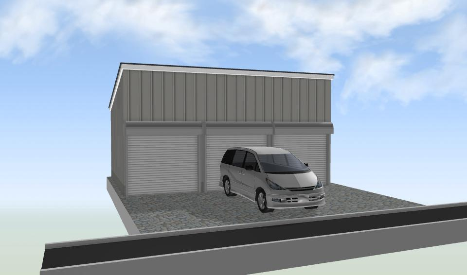 大庄西町1丁目シャッター付ガレージ（管理番号：81）