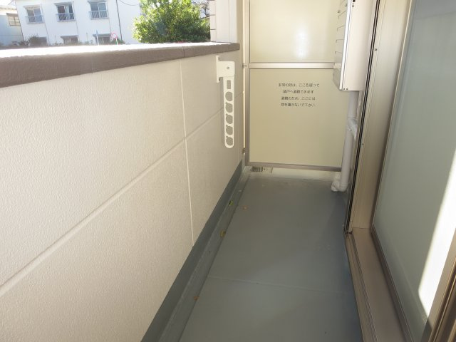 クリンゲル バウム カーのバルコニー