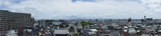 【展望】 | 蛍池を見下ろす大パノラマが楽しめます。