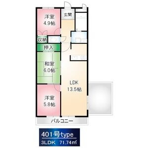 ピボットマンション八幡の間取り