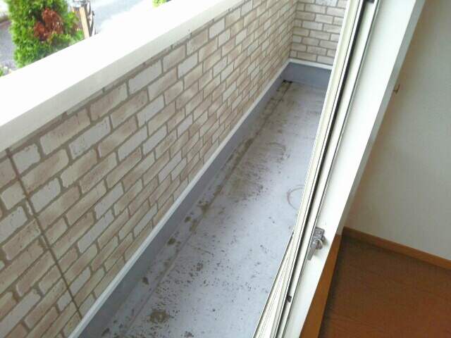 ソレアード本町のバルコニー
