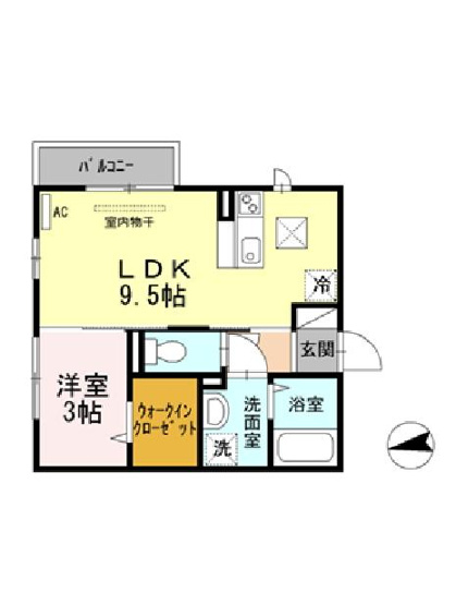【間取り】 | クレールコート