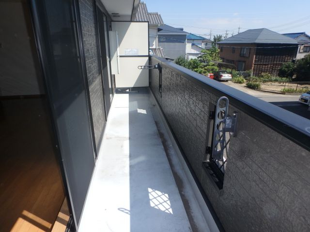 コート半田東B棟のバルコニー