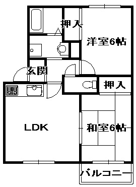 【間取り】 | ハイツ光来