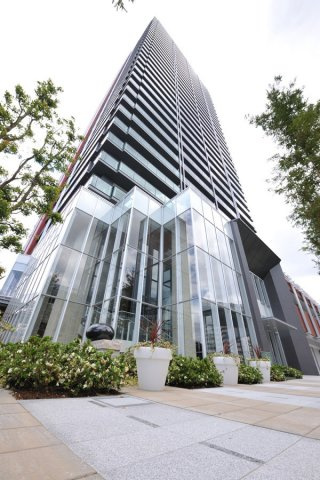 なんばグランドマスターズタワーの外観パース