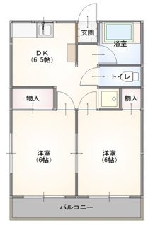 【間取り】 | 矢島マンション