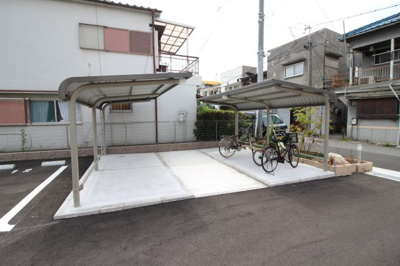 【その他共用部分】 | ヴィラサブリナ | ☆屋根付き駐輪場☆