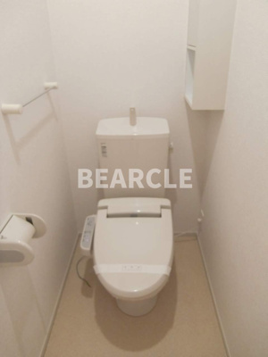 【トイレ】 | コーポ勢多Ⅵ番館 | 清潔感のあるトイレです