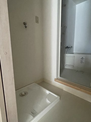 【設備】 | 丸今荘 | 洗濯機置き場