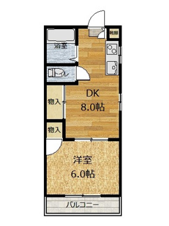 【間取り】 | タウニィ21－Ｂ