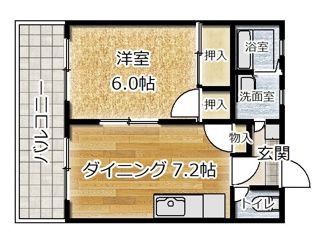 【間取り】 | コーポスタートⅡ