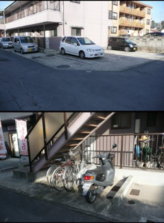 【駐車場】 | コーポスタート | 駐車場・駐輪場