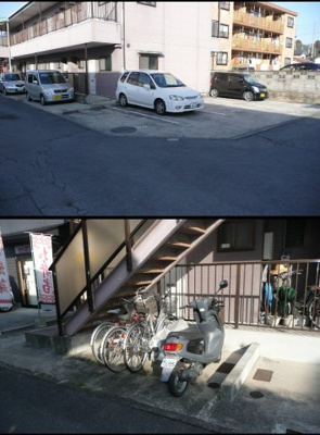 【駐車場】 | コーポスタート | 駐車場・駐輪場