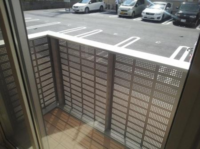 【バルコニー】 | エクセルシオールパークD | バルコニー付きです