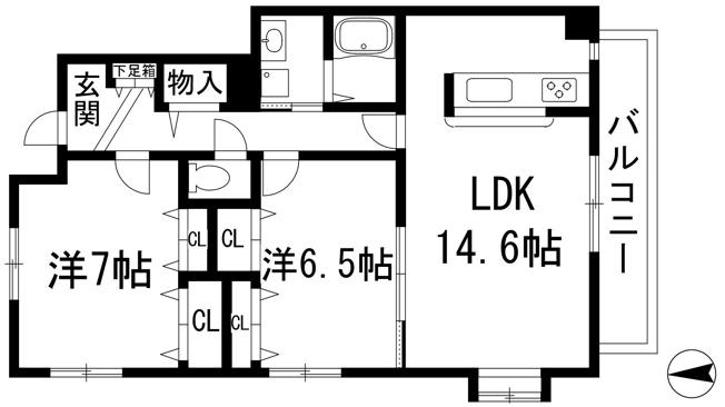 【間取り】 | リゾ宝塚