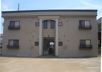 【外観】 | パレスちとせ | 外観もきれいです。駐車場消雪