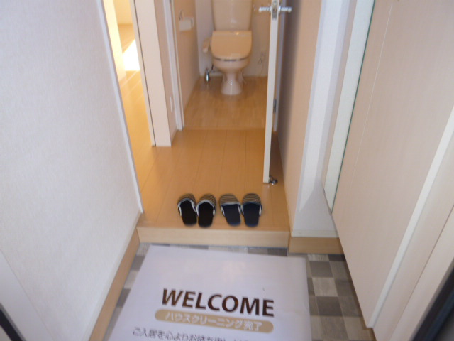 シャロームの玄関