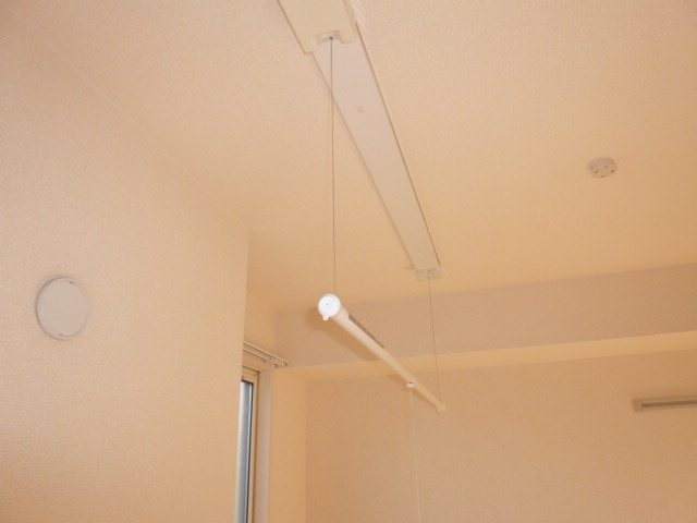 シャロームの設備|室内物干し