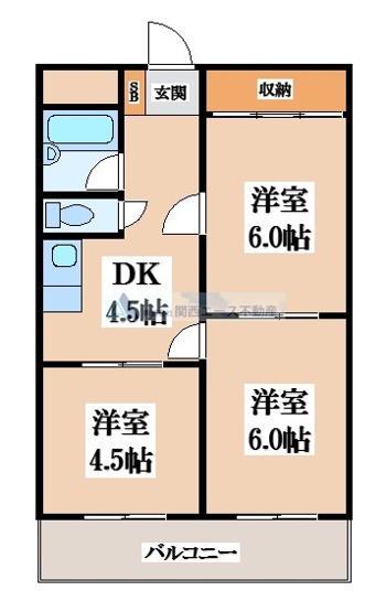 【間取り】 | 枚岡グリーンヒルズ