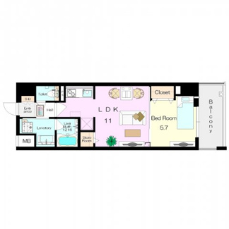 【間取り】 | グランクラス塚口