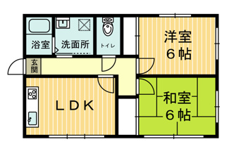 【間取り】 | 宇賀神勉貸家