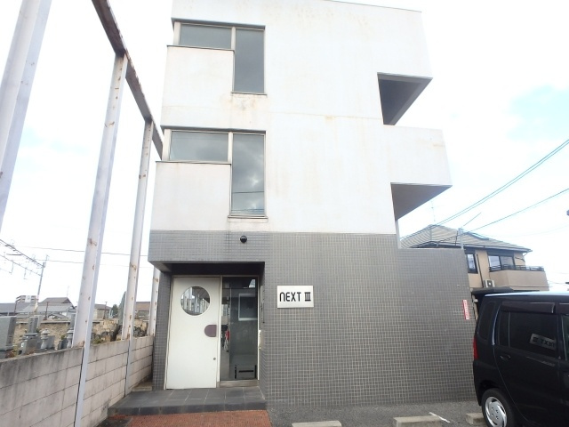 ネクストⅢの外観|岡山市北区平野　ネクストⅢ　1K　外観