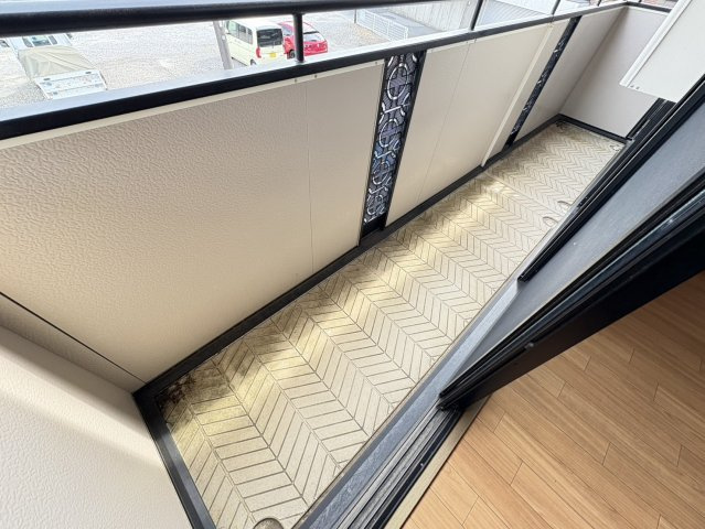 クリスタルパレスＡのバルコニー