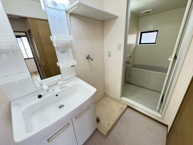 クリスタルパレスＡの洗面所