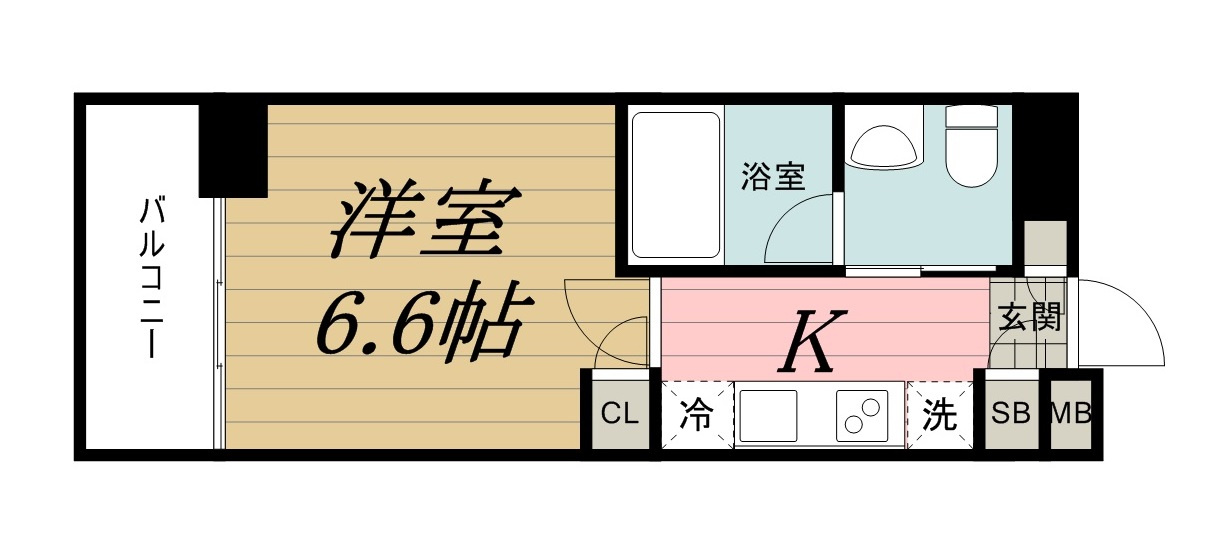 SEASCAPE千葉みなとの間取り