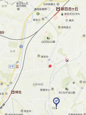 【地図】 | 新ゆりグリーンタウン・アカシア街区4