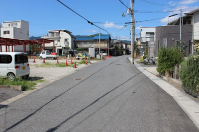 【前面道路含む現地写真】 | 大津市衣川三丁目分譲地