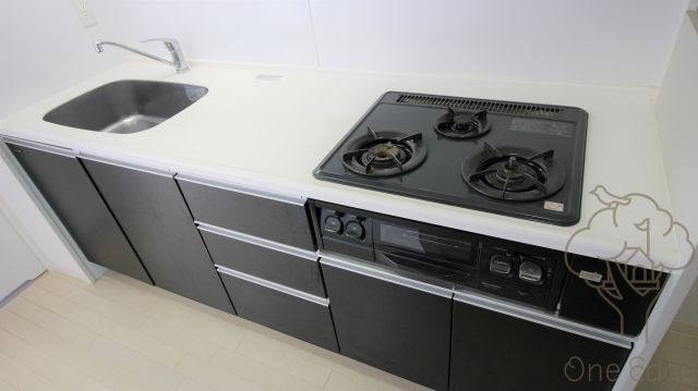 レジュールアッシュ天神橋のキッチン