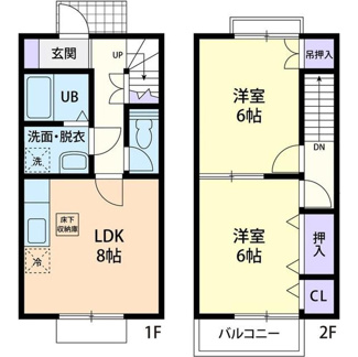 【間取り】 | プラムヒルA