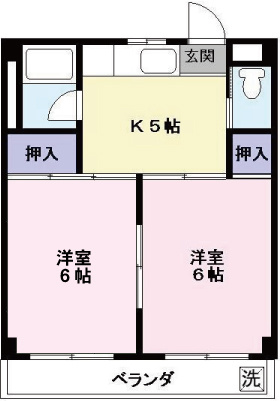 【間取り】 | 早乙女ハイツ